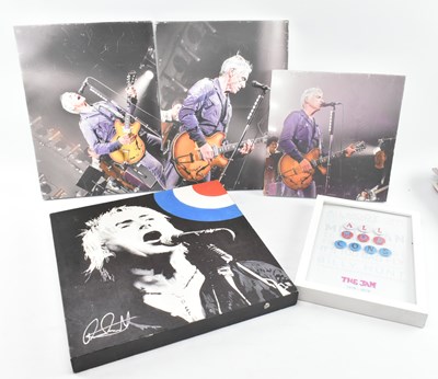 Lot 171 - THE JAM / PAUL WELLER / BRUCE FOXTON - MIXED MEMORABILIA