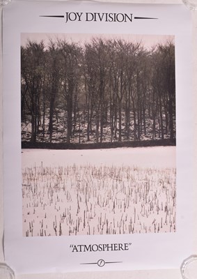 Lot 145 - JOY DIVISION - "ATMOSPHERE" - PROMOTIONAL MUSIC POSTER