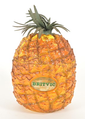 Lot 469 - BRITVIC - RETRO 1970S 20TH CENTURY PINEAPPLE ICE BUCKET