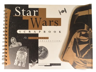 Lot 6 - STAR WARS - SCRAPBOOK - AUTOGRAPHED X4 CAST MEMBERS