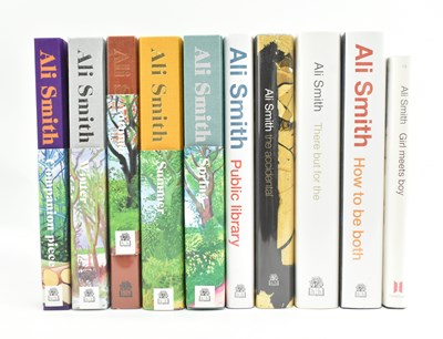 Lot 11 - SMITH, ALI. COLLECTION OF TEN SIGNED FIRST EDITIONS INCL. THE SEASONAL QUARTET