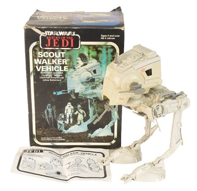 Lot 113 - STAR WARS - ORIGINAL VINTAGE SCOUT WALKER VEHICLE PLAYSET