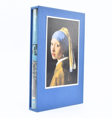 Lot 36 - CHEVALIER, TRACY. 1999 GIRL WITH A PEARL EARRING SIGNED FIRST EDITION IN CUSTOM SLIPCASE