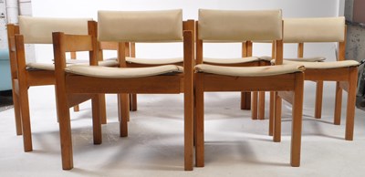 Lot 582 - GORDON RUSSELL OF BROADWAY - EIGHT MID CENTURY DINING CHAIRS