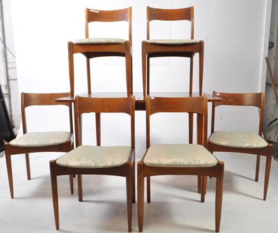 Lot 595 - BRITISH MODERN DESIGN - MID CENTURY DINING TABLE & CHAIRS