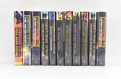 Lot 68 - MYSTERY FICTION. COLLECTION OF SIGNED BRYANT & MAY MYSTERIES BY CHRISTOPHER FOWLER