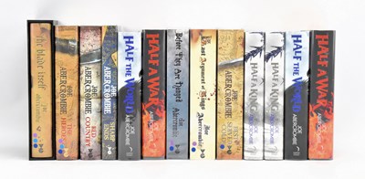 Lot 21 - ABERCROMBIE, JOE. 2006-2015 THE FIRST LAW SERIES & HALF A KING SERIES, SIGNED & INCL. PROOF COPIES