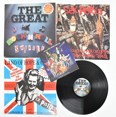 Lot 64 - THE SEX PISTOLS - SELECTION OF THREE VINYL RECORD ALBUMS