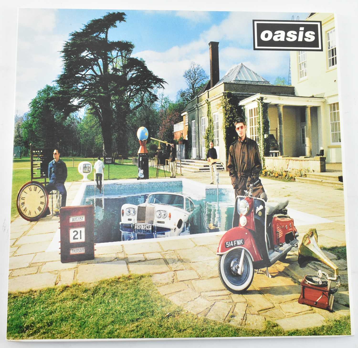 Lot 10 - OASIS - BE HERE NOW 1997 - VINYL RECORD ALBUM