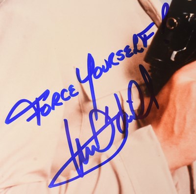 Lot 100 - STAR WARS - MARK HAMILL - AUTOGRAPHED 8X10" PHOTOGRAPH - ACOA