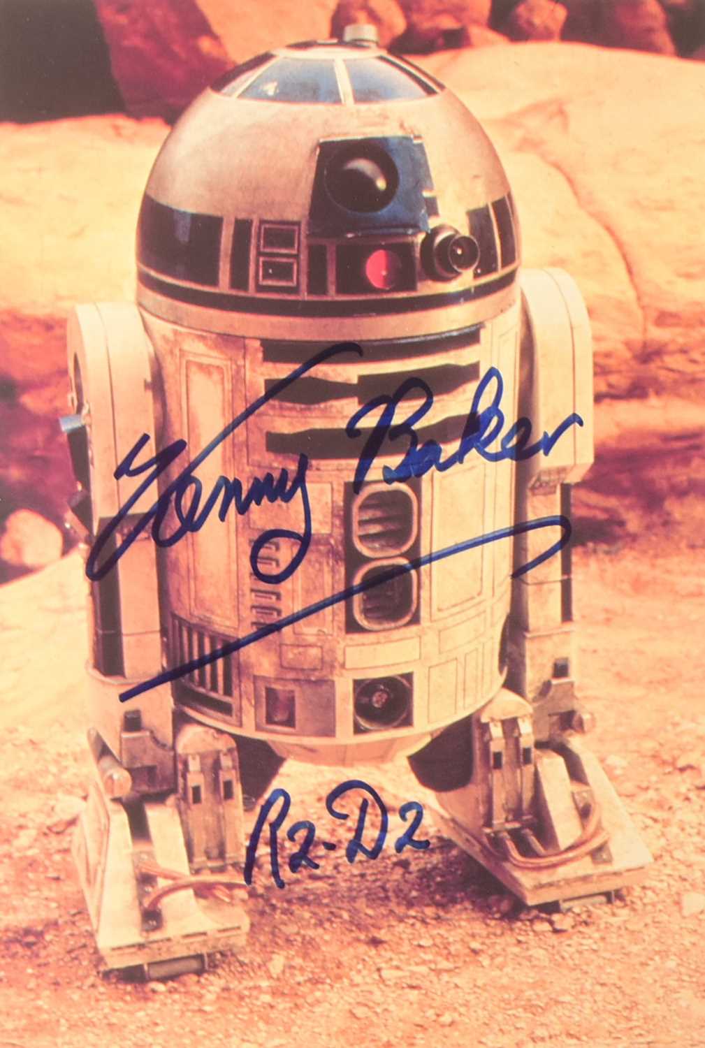 Lot 13 - STAR WARS - KENNY BAKER (R2D2) - AUTOGRAPHED