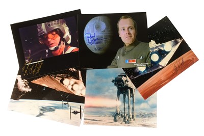 Lot 180 - STAR WARS - ORIGINAL TRILOGY - COLLECTION OF AUTOGRAPHS