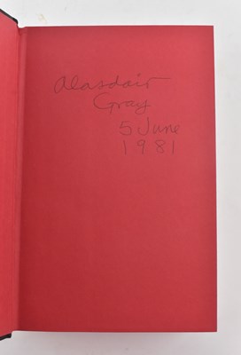 Lot 6 - GREY, ALASDAIR. 1981 LANARK A LIFE IN FOUR BOOKS SIGNED FIRST EDITION IN DUST WRAPPER