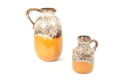 Lot 22 - SCHEURICH KERAMIK - TWO W. GERMAN CERAMIC POTTERY VASES