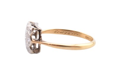 Lot 78 - A 9CT GOLD RING WITH DIAMOND?