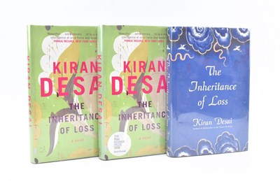 Lot 149 - DESAI, KIRAN. 2006 THE INHERITANCE OF LOSS SIGNED FIRST EDITION & TWO FINE FIRST EDITIONS