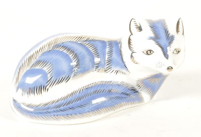 Lot 38 - ROYAL CROWN DERBY - TWO 21ST CENTURY BONE CHINA PAPERWEIGHTS