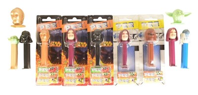 Lot 52 - STAR WARS - PEZ - COLLECTION OF ASSORTED PEZ DISPENSERS