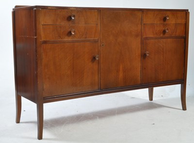 Lot 621 - BRITISH MODERN DESIGN - MID CENTURY WALNUT SIDEBOARD