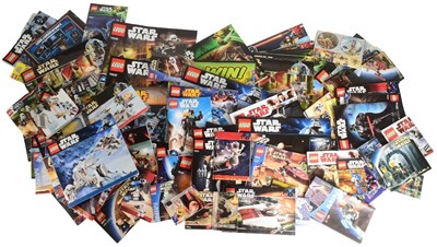 Lot 64 - STAR WARS - LEGO - LARGE COLLECTION OF INSTRUCTION MANUALS