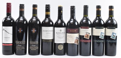 Lot 164 - NINE AUSTRALIAN HARDYS & OTHER RED WINE BOTTLES