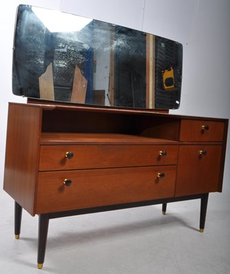 Lot 556 - BRITISH MODERN DESIGN - MID CENTURY TEAK DRESSING TABLE
