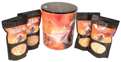 Lot 206 - STAR WARS - THE FORCE AWAKENS (2015) - CREW GIFT POPCORN
