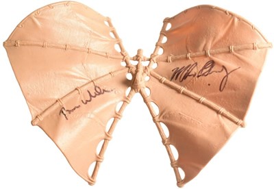 Lot 138 - STAR WARS - EWOKS - AUTOGRAPHED VINTAGE KENNER GLIDER