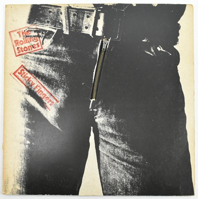 Lot 22 - THE ROLLING STONES - STICKY FINGERS - VINYL RECORD
