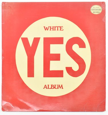 Lot 33 - YES - THE YES WHITE ALBUM - VINYL RECORD