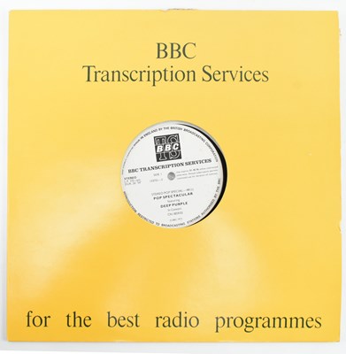 Lot 46 - BBC TRANSCRIPTION SERVICES - POP SPECTACULAR - DEEP PURPLE 1973