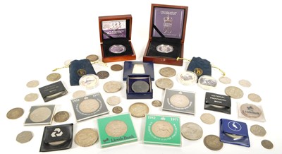 Lot 547 - COLLECTION OF 20TH / 21ST CENTURY COMMEMORATIVE CROWN COINS