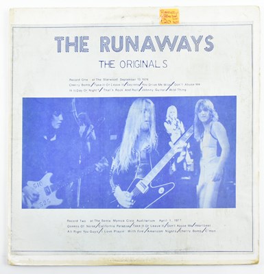 Lot 89 - THE RUNAWAYS - THE ORIGINALS - UNOFFICIAL RELEASE VINYL RECORD