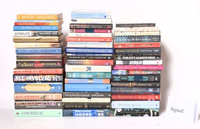 Lot 226 - SIGNED MODERN FIRST EDITIONS. LARGE COLLECTION OF LITERARY FICTION