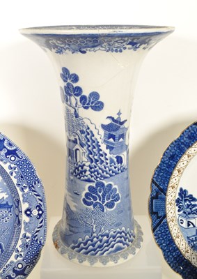 Lot 54 - COLLECTION OF 20TH CENTURY BLUE AND WHITE TRANSFER WARES