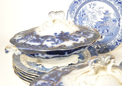 Lot 54 - COLLECTION OF 20TH CENTURY BLUE AND WHITE TRANSFER WARES