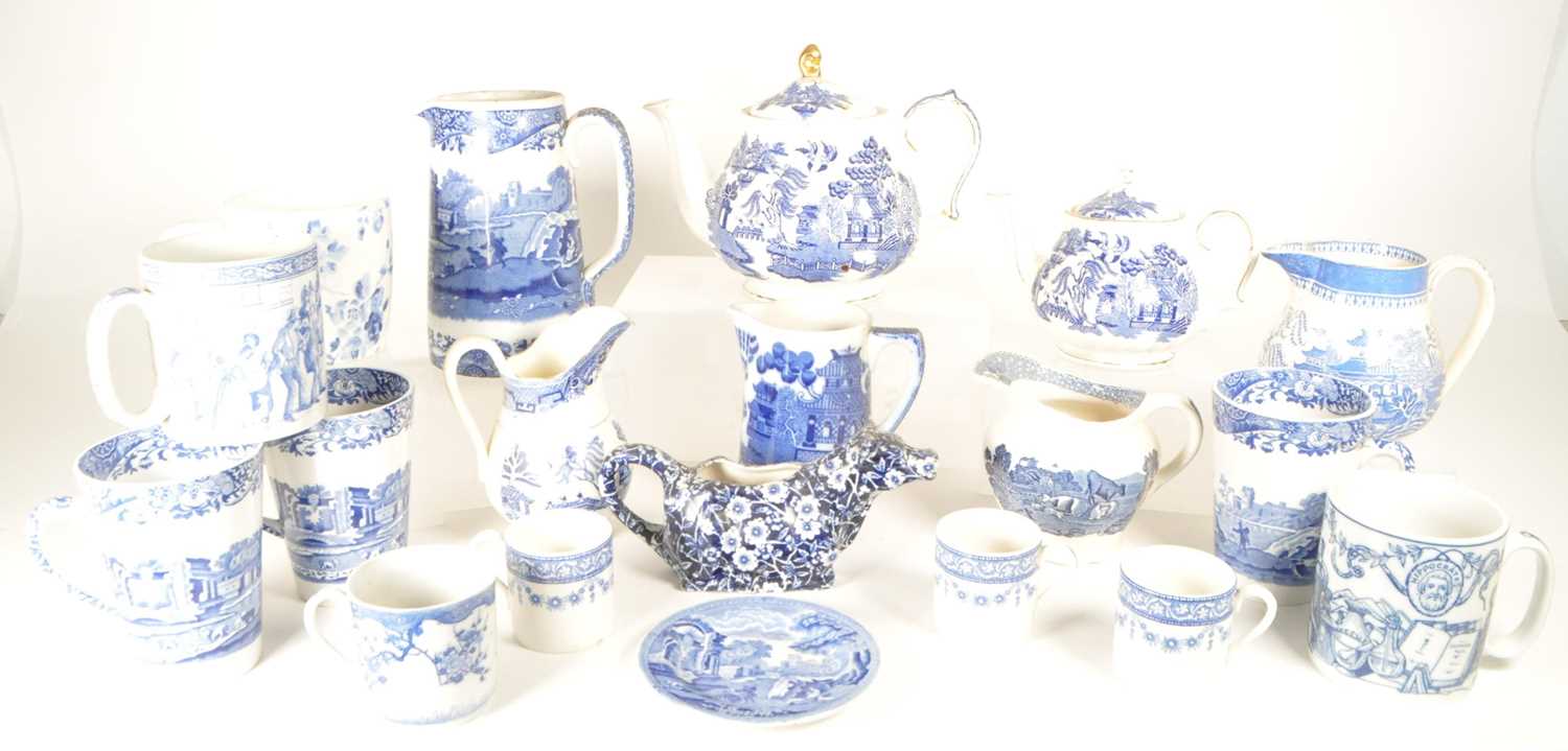Lot 55 - COLLECTION OF 20TH CENTURY IRONSTONE CHINA TEA SERVICE PIECES