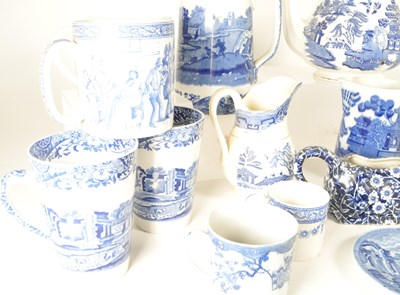 Lot 55 - COLLECTION OF 20TH CENTURY IRONSTONE CHINA TEA SERVICE PIECES