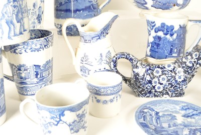 Lot 55 - COLLECTION OF 20TH CENTURY IRONSTONE CHINA TEA SERVICE PIECES