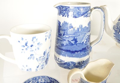 Lot 55 - COLLECTION OF 20TH CENTURY IRONSTONE CHINA TEA SERVICE PIECES