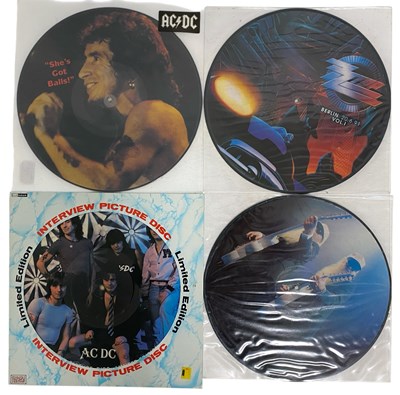 Lot 111 - PICTURE DISCS - FOUR VINYL RECORDS