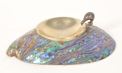 Lot 258 - MANNER OF ABALONE - 20TH CENTURY SHELL ASHTRAY