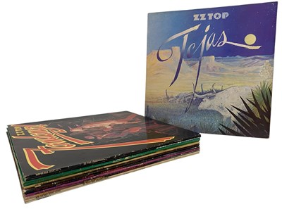 Lot 17 - ZZ TOP - COLLECTION OF RECORD ALBUMS