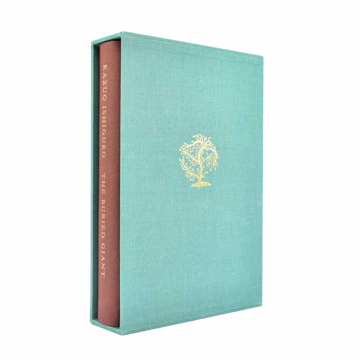 Lot 1 - ISHIGURO, KAZUO. 2015 THE BURIED GIANT LIMITED EDITION SPECIALLY BOUND & SIGNED