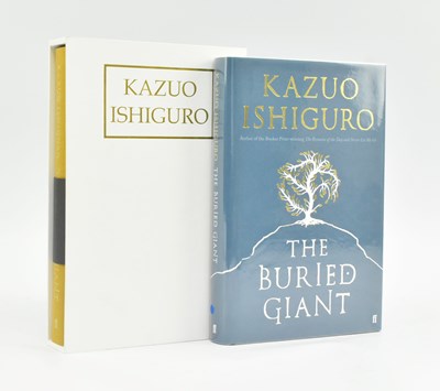 Lot 230 - ISHIGURO, KAZUO. 2015 THE BURIED GIANT SIGNED LIMITED EDITION & SIGNED FIRST EDITION