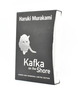 Lot 385 - MURAKAMI, HARUKI. 2005 KAFKA ON THE SHORE SIGNED LIMITED EDITION IN SLIPCASE