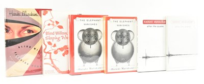 Lot 391 - MURAKAMI, HARUKI. THREE FIRST EDITION STORY COLLECTIONS & PROOFS INCL. SIGNED 1ST