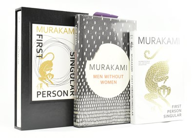 Lot 394 - MURAKAMI, HARUKI. THREE SHORT STORY COLLECTIONS INCL. SIGNED FIRST PERSON SINGULAR
