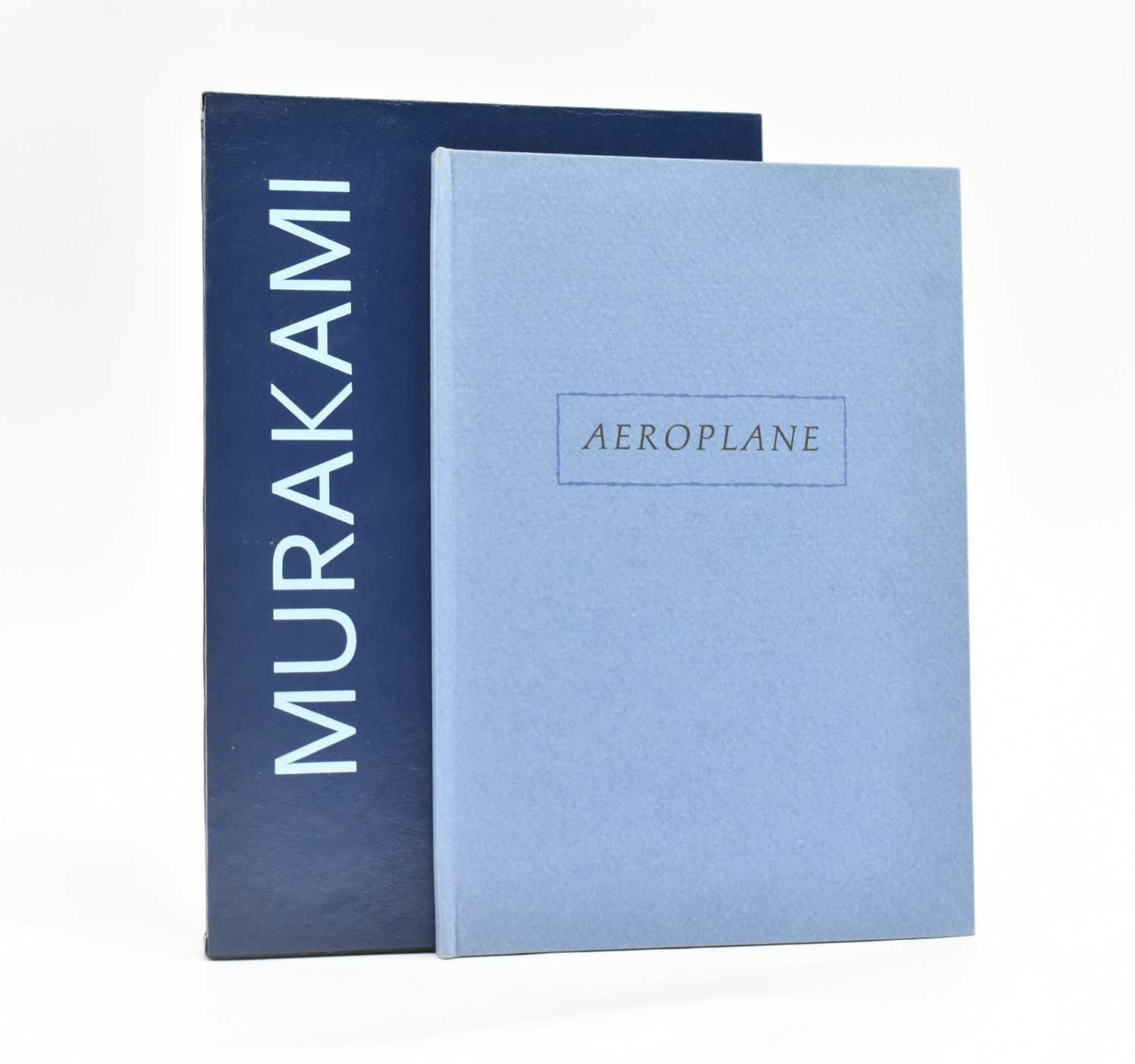 Lot 395 - MURAKAMI, HARUKI. 2007 AEROPLANE SIGNED LIMITED EDITION SCARCE