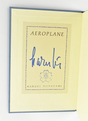 Lot 395 - MURAKAMI, HARUKI. 2007 AEROPLANE SIGNED LIMITED EDITION SCARCE